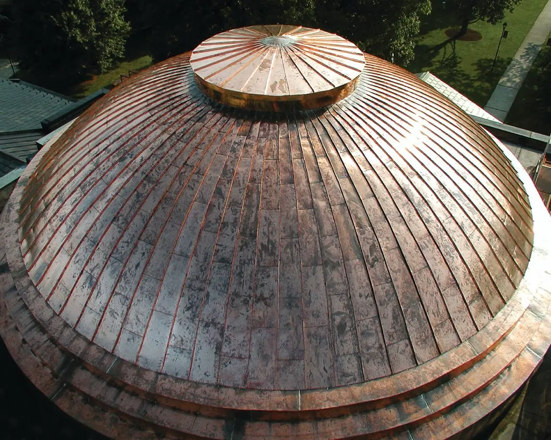 Craftsman Roofing crew installing a new roof in Heritage District